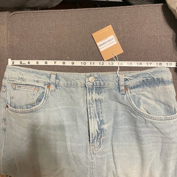 Reformation Kass Maxi Denim Skirt - NWT, Size 31 (or 32ish) - Picture 3 of 9